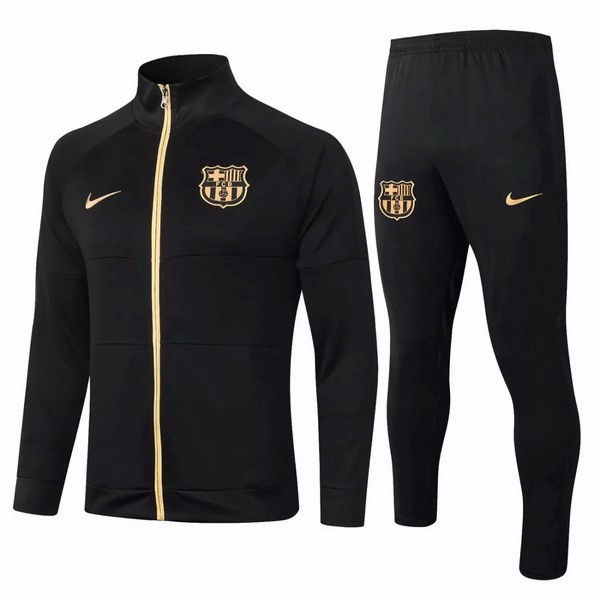 Chandal Barcelona 2020-21 Negro Oro